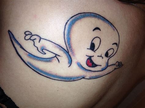 10 Adorable Casper The Friendly Ghost Tattoo Designs to Try!